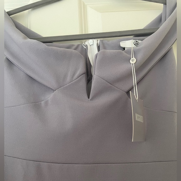 MISSGUIDED NWT Lilac plunge Maxi Dress - Picture 4 of 6